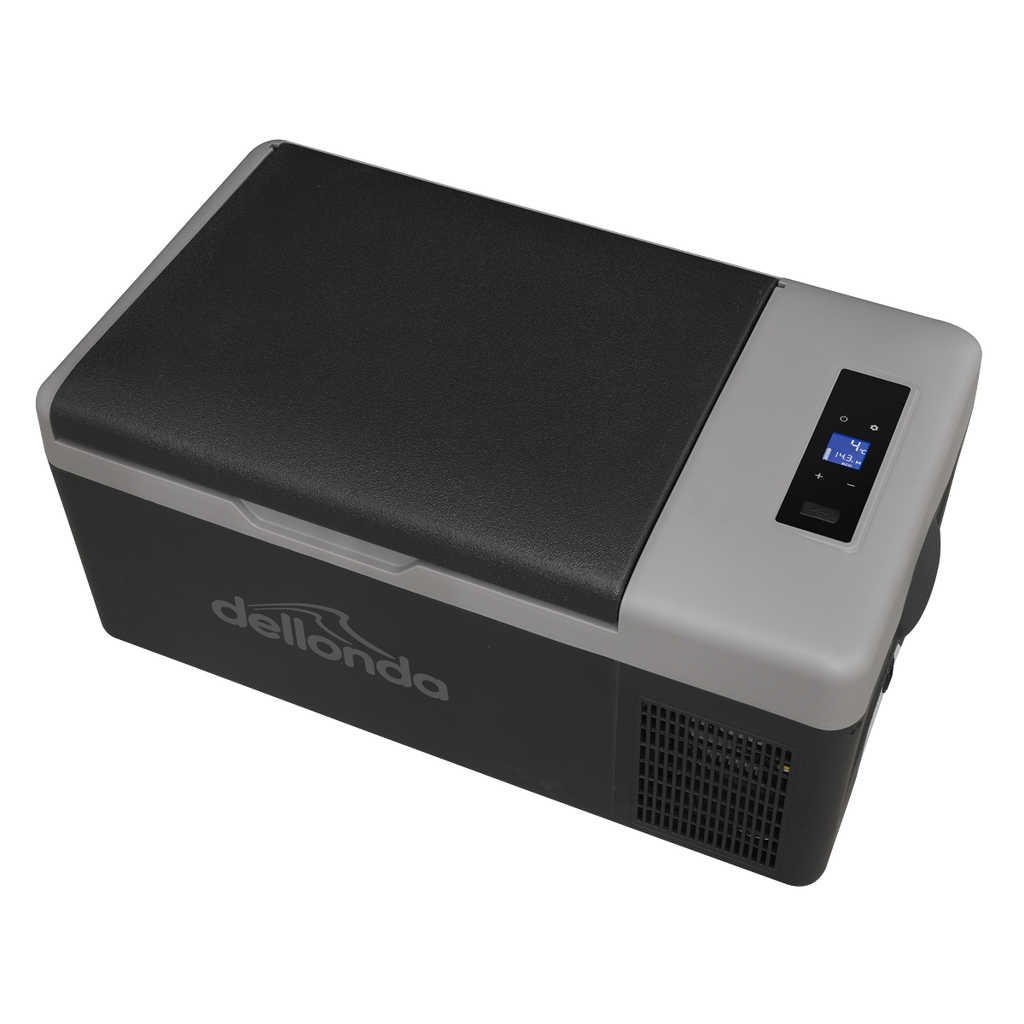 Portable Fridge Freezer/Cool Box with LED Display & AC/DC 230V Adaptor 15L DL130
