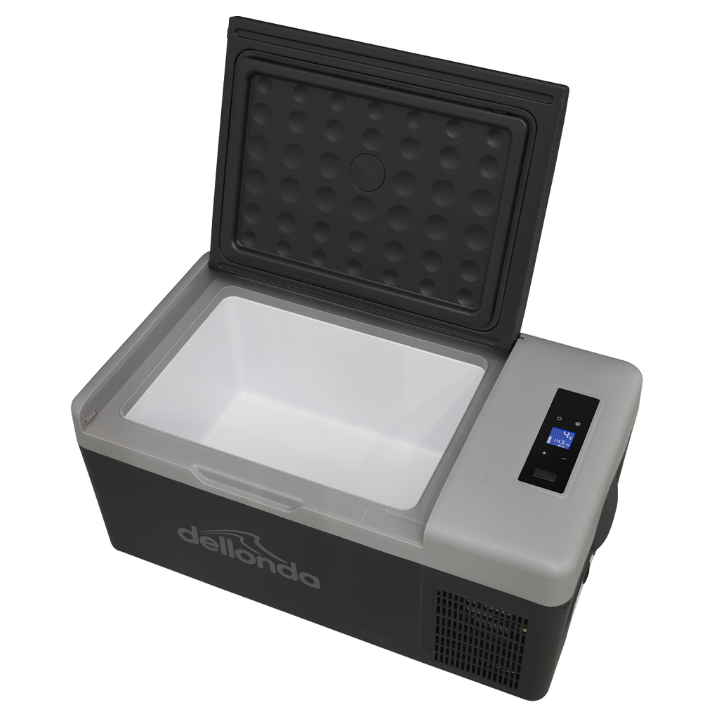 Portable Fridge Freezer/Cool Box with LED Display & AC/DC 230V Adaptor 15L DL130