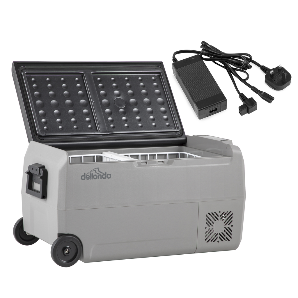 Portable Fridge Freezer/Cool Box with LED Display & AC/DC 230V Adaptor 36L DL131