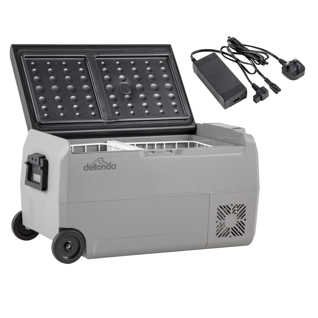 Portable Fridge Freezer/Cool Box with LED Display & AC/DC 230V Adaptor 36L DL131