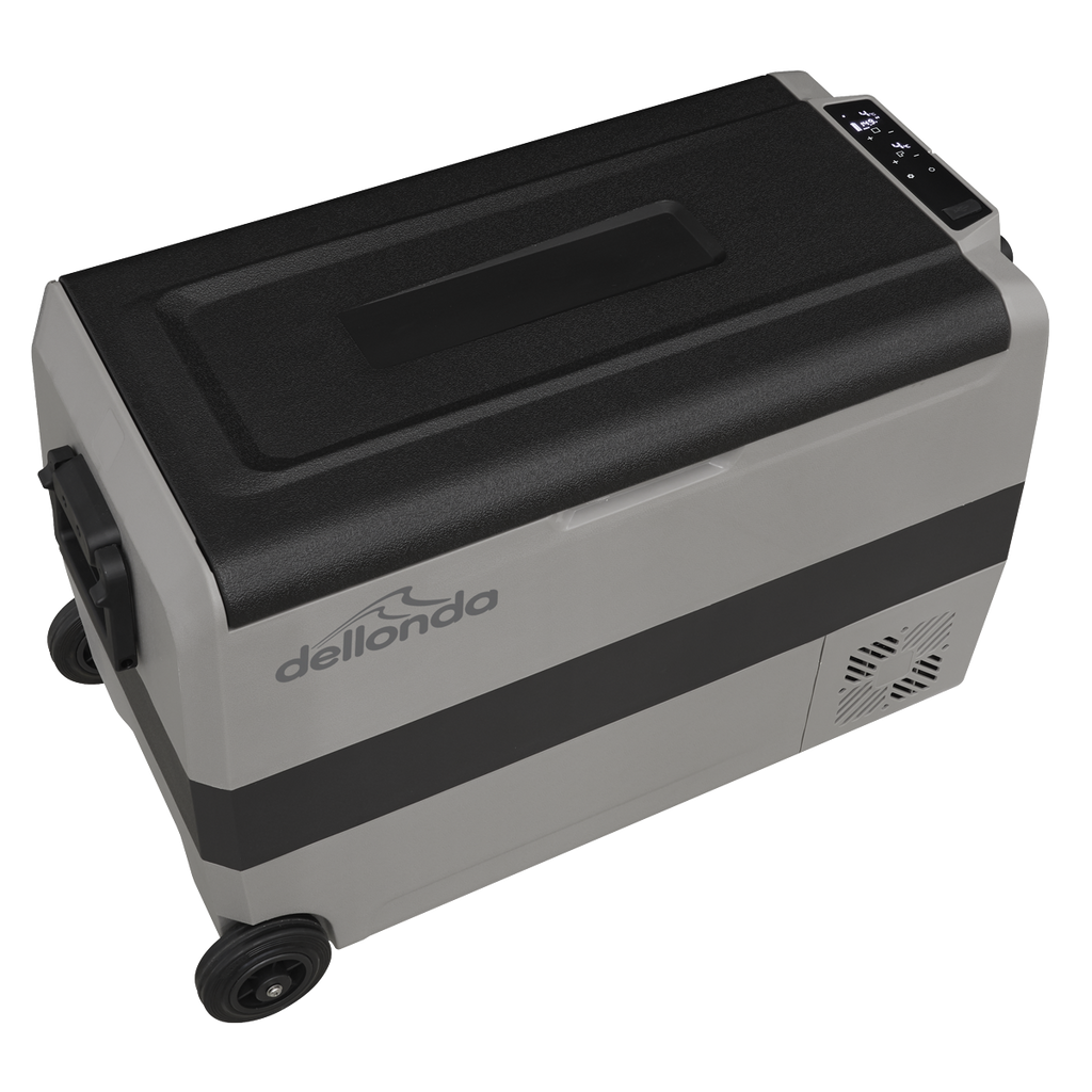 Portable Fridge Freezer/Cool Box with LED Display & AC/DC 230V Adaptor 50L DL132