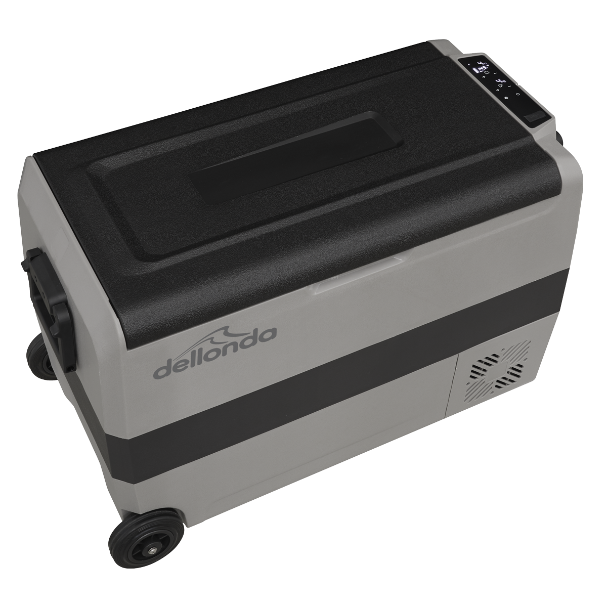 Portable Fridge Freezer/Cool Box with LED Display & AC/DC 230V Adaptor 50L DL132
