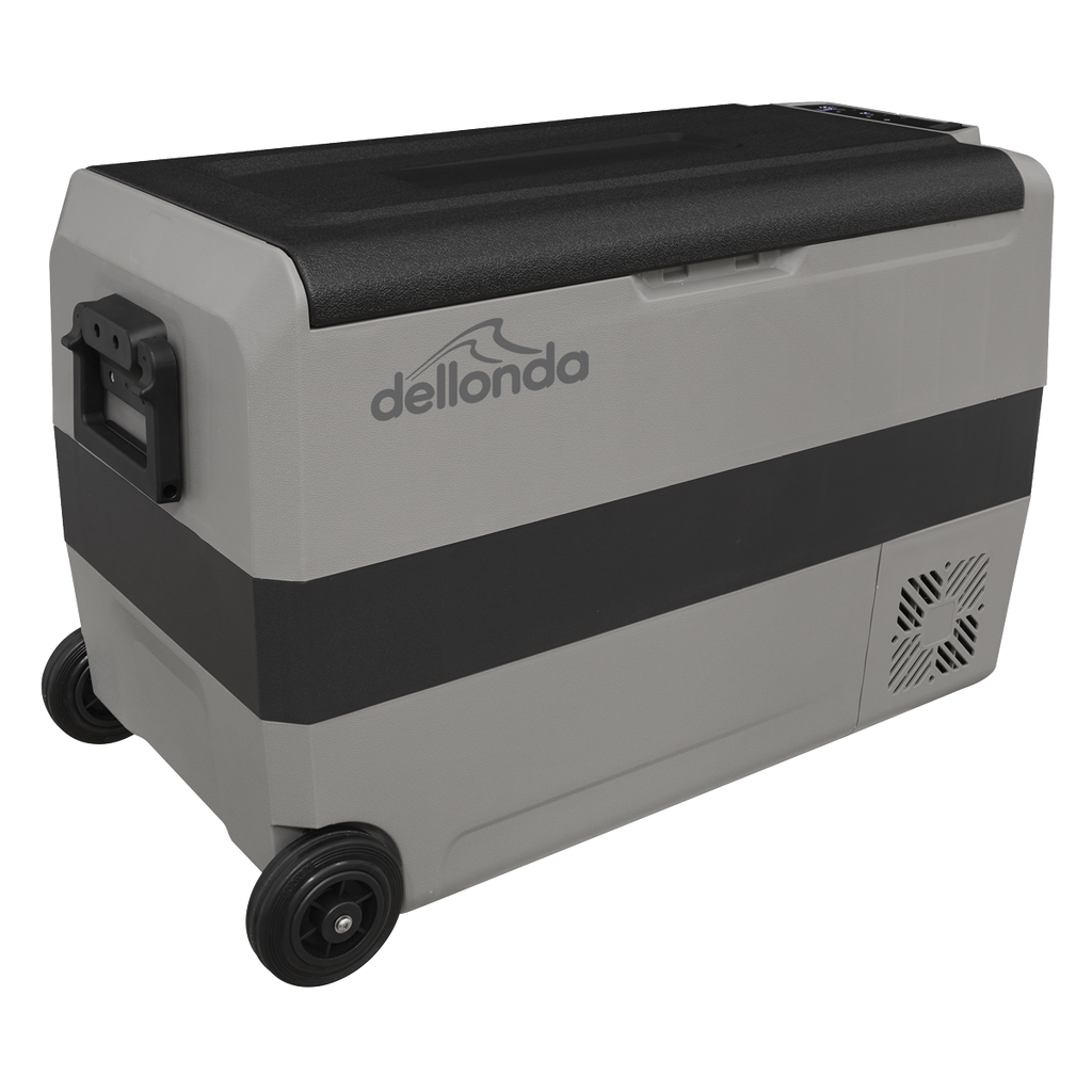 Portable Fridge Freezer/Cool Box with LED Display & AC/DC 230V Adaptor 50L DL132