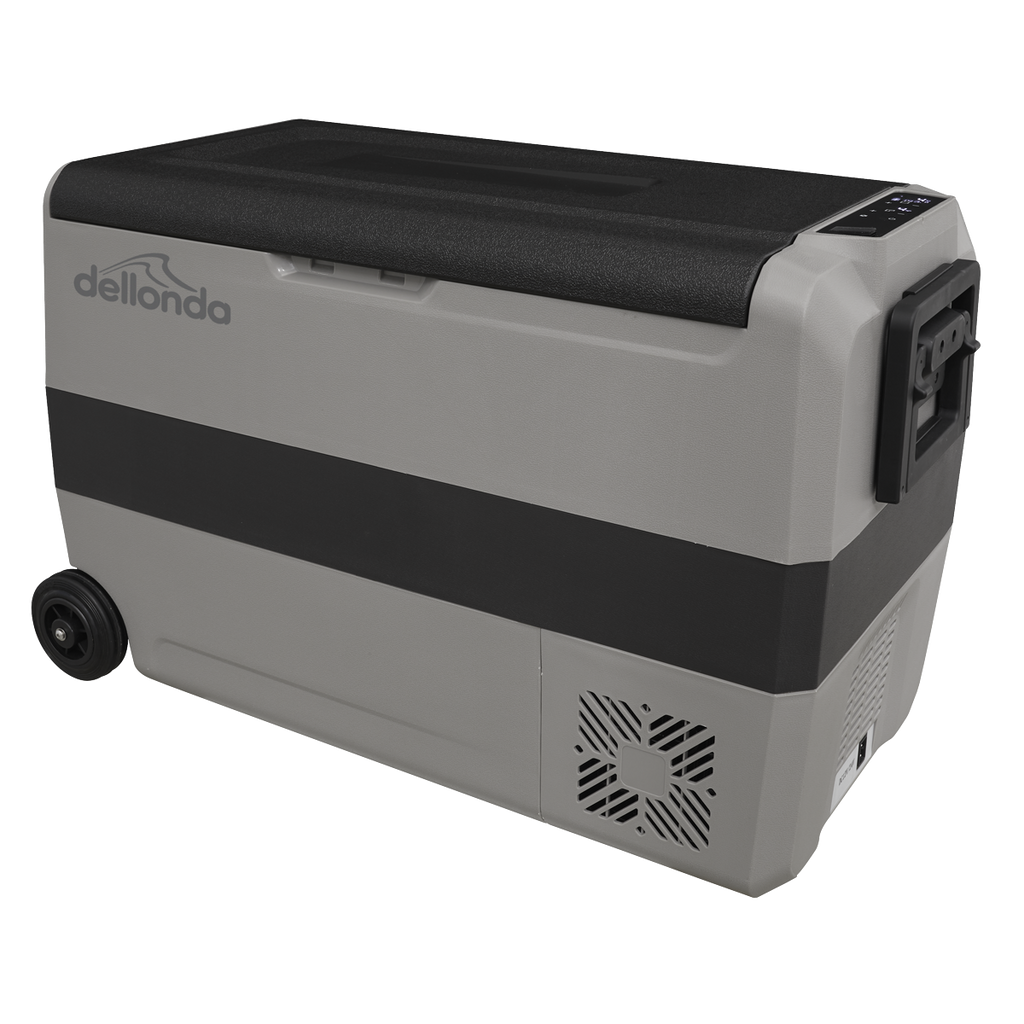 Portable Fridge Freezer/Cool Box with LED Display & AC/DC 230V Adaptor 50L DL132