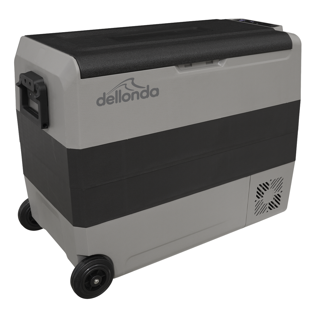 Portable Fridge Freezer/Cool Box with LED Display & AC/DC 230V Adaptor 60L DL133