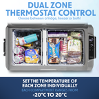 Portable Fridge Freezer/Cool Box with LED Display 36L DL13