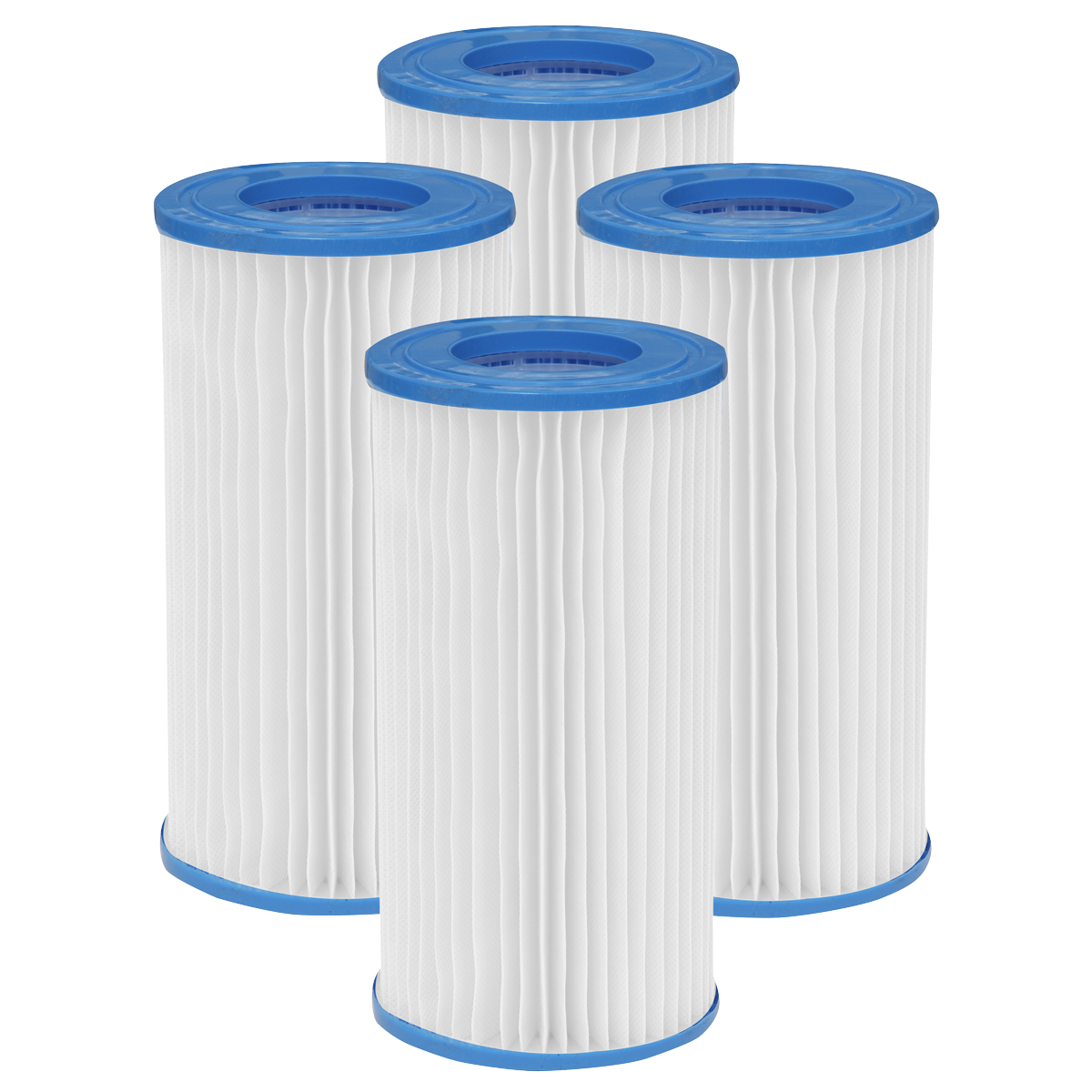 Deluxe Steel Frame Swimming Pool with Filter Pump 18ft, Top Cover, Ground Sheet, Additional Filters & Starter Kit DL140