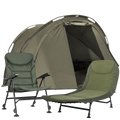 Two-Person Bivvy Tent, Reclining Chair & Bedchair Set DL143