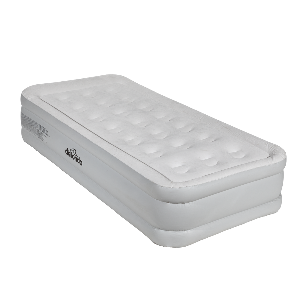 Raised Air Bed with Removable Electric Pump & Storage Bag - Single DL144