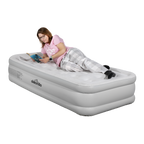 Raised Air Bed with Removable Electric Pump & Storage Bag - Single DL144