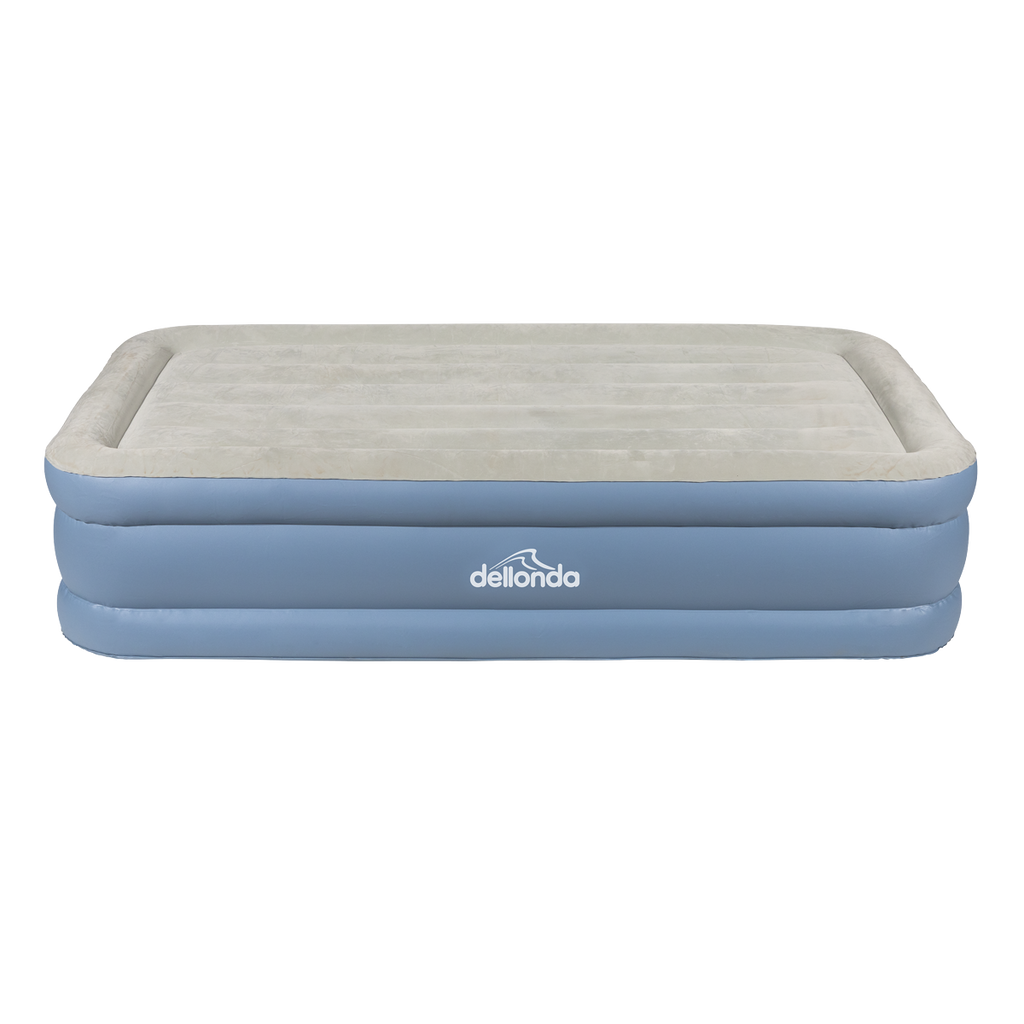 Raised Air Bed with Built-in Electric Pump & Storage Bag - Single DL146