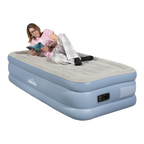 Raised Air Bed with Built-in Electric Pump & Storage Bag - Single DL146