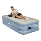 Raised Air Bed with Built-in Electric Pump & Storage Bag - Single DL146