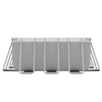 Deluxe Steel Frame Rectangular Swimming Pool with Step Ladder & Filter Pump 25ft DL151