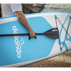 Inflatable Stand-Up Paddle Board 10'6" - Light Blue/White DL152