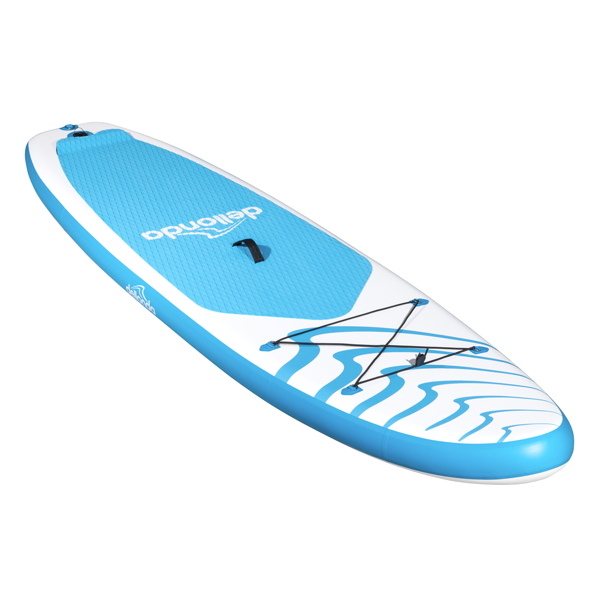 Inflatable Stand-Up Paddle Board 10'6" - Light Blue/White DL152