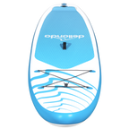 Inflatable Stand-Up Paddle Board 10'6" - Light Blue/White DL152