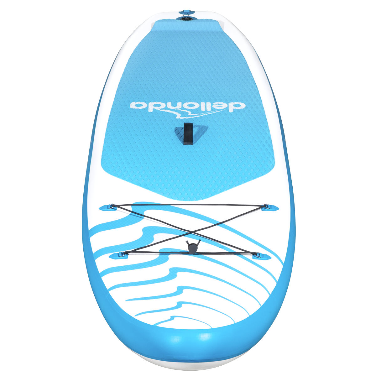 Inflatable Stand-Up Paddle Board 10'6" - Light Blue/White DL152