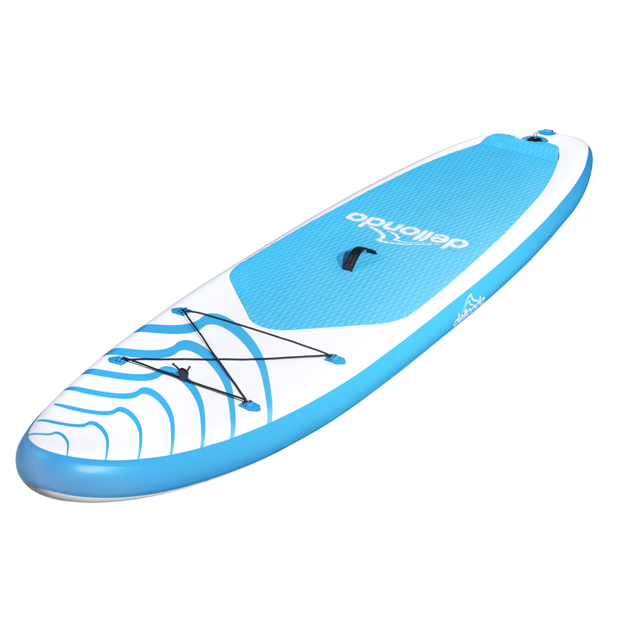 Inflatable Stand-Up Paddle Board 10'6" - Light Blue/White DL152