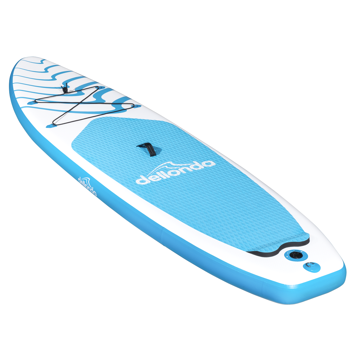 Inflatable Stand-Up Paddle Board 10'6" - Light Blue/White DL152