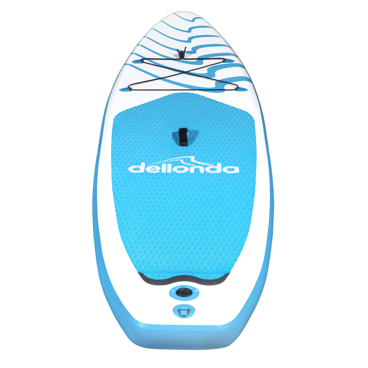 Inflatable Stand-Up Paddle Board 10'6" - Light Blue/White DL152