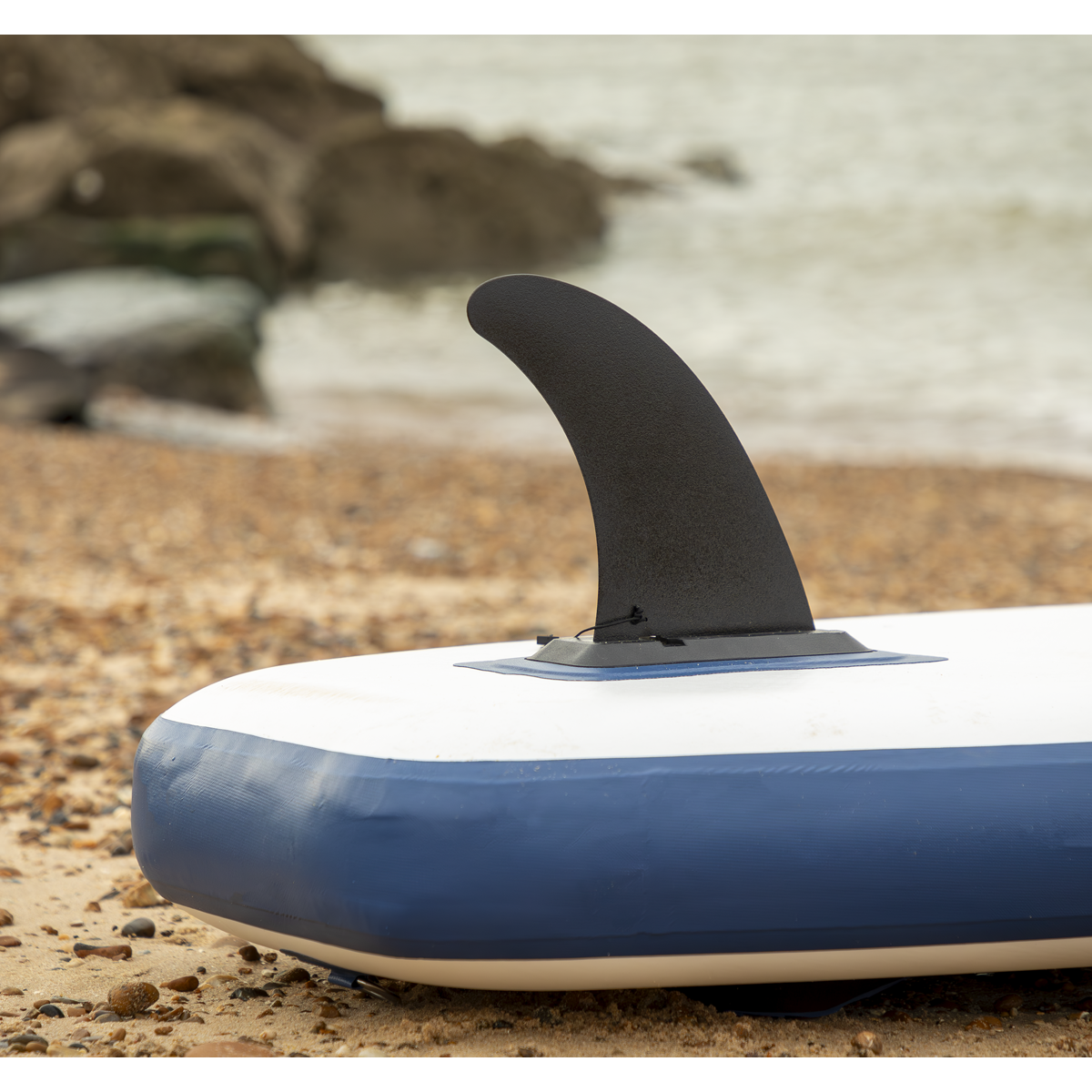 Inflatable Stand-Up Paddle Board 10'2" - Dark Blue/White DL153