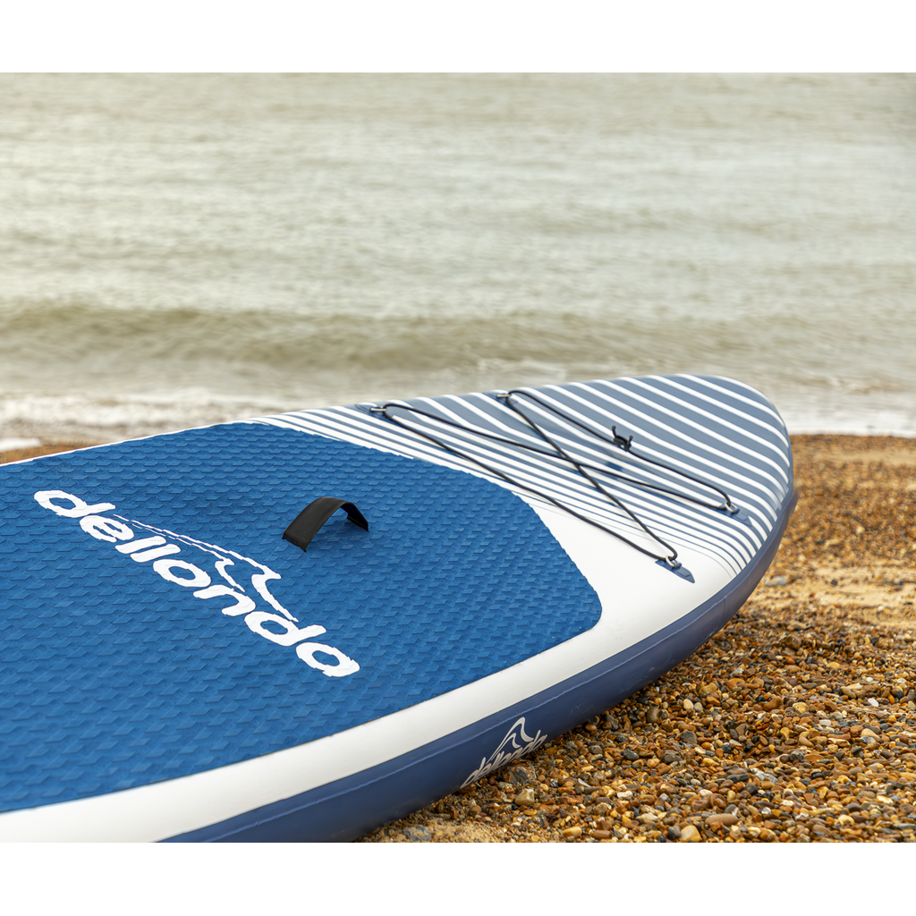 Inflatable Stand-Up Paddle Board 10'2" - Dark Blue/White DL153