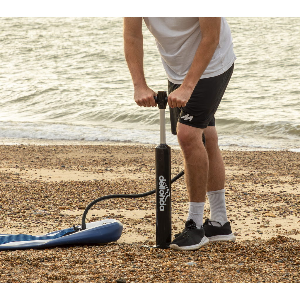 Inflatable Stand-Up Paddle Board 10'2" - Dark Blue/White DL153