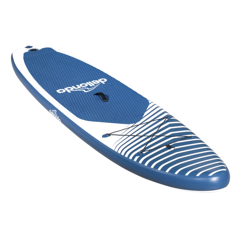 Inflatable Stand-Up Paddle Board 10'2" - Dark Blue/White DL153