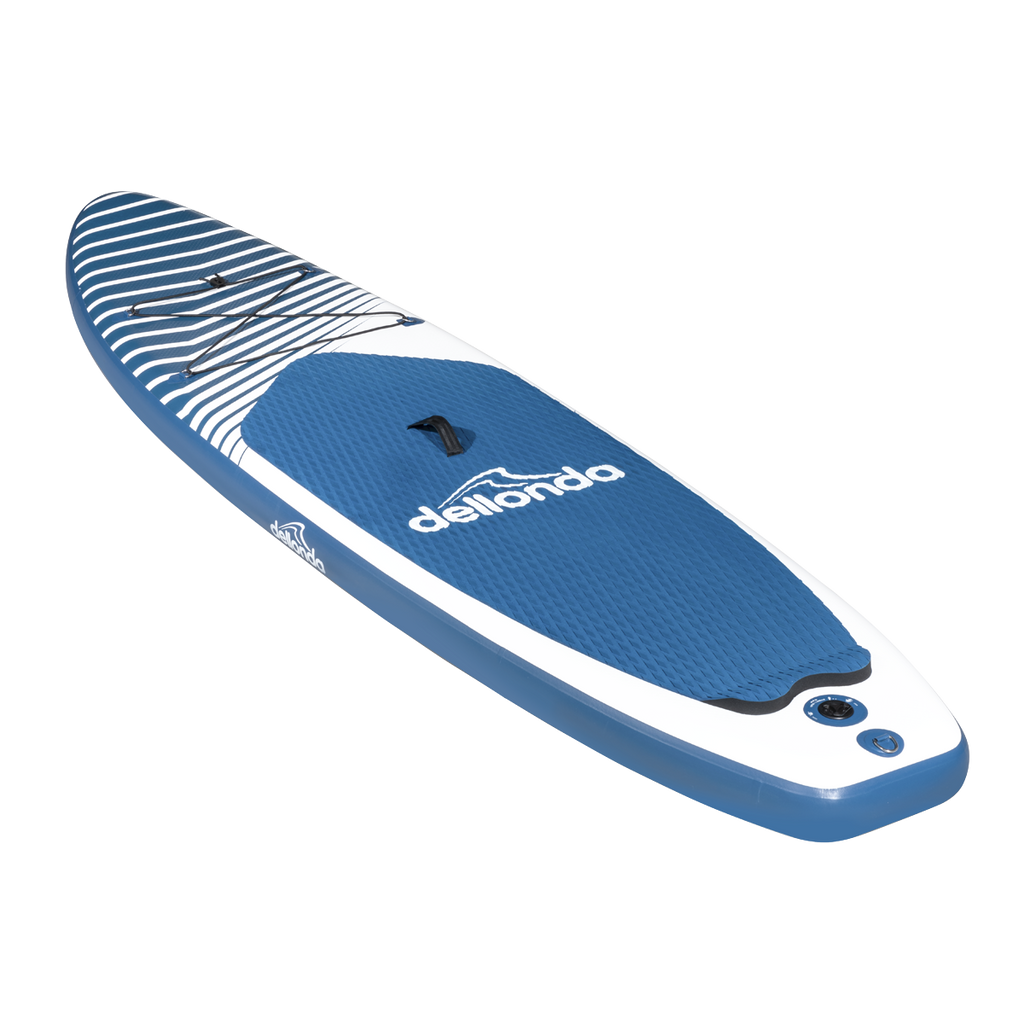 Inflatable Stand-Up Paddle Board 10'2" - Dark Blue/White DL153