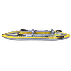 Inflatable 2-Person Kayak/Canoe Set with Pump, Carry Bag & 2 Oars - Blue/Yellow/White DL155