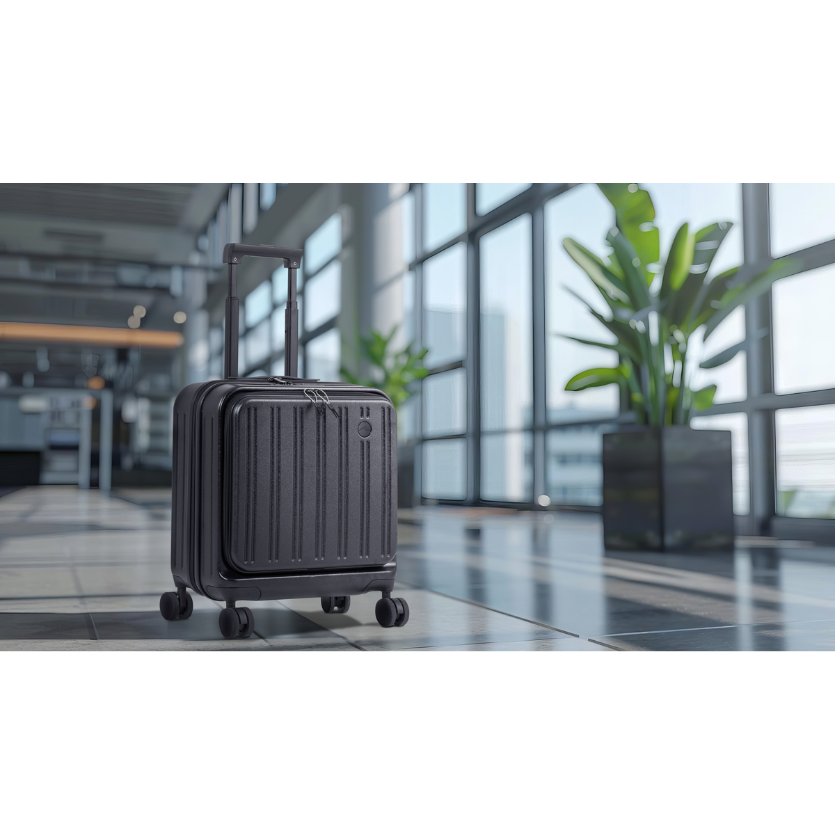 Cabin Size Luggage with Laptop Compartments & Dual TSA Lock 18" DL156