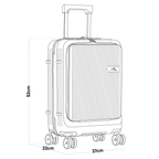 Cabin Size Luggage with Laptop Compartments & Dual TSA Lock 20" DL157