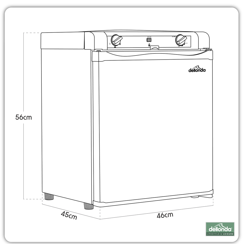 3-Way Fridge 40L DL158