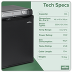 3-Way Fridge 40L DL158