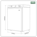 3-Way Fridge 60L DL159