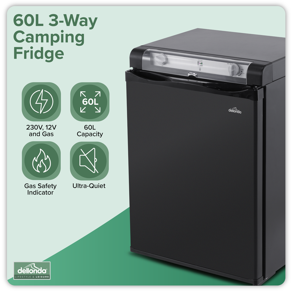 3-Way Fridge 60L DL159