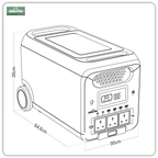 Portable Power Station 3000W DL163