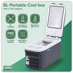 8L Portable Cool Box 12V DL166