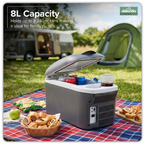 8L Portable Cool Box 12V DL166