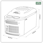 16L Portable Cool Box 12V/230V DL167