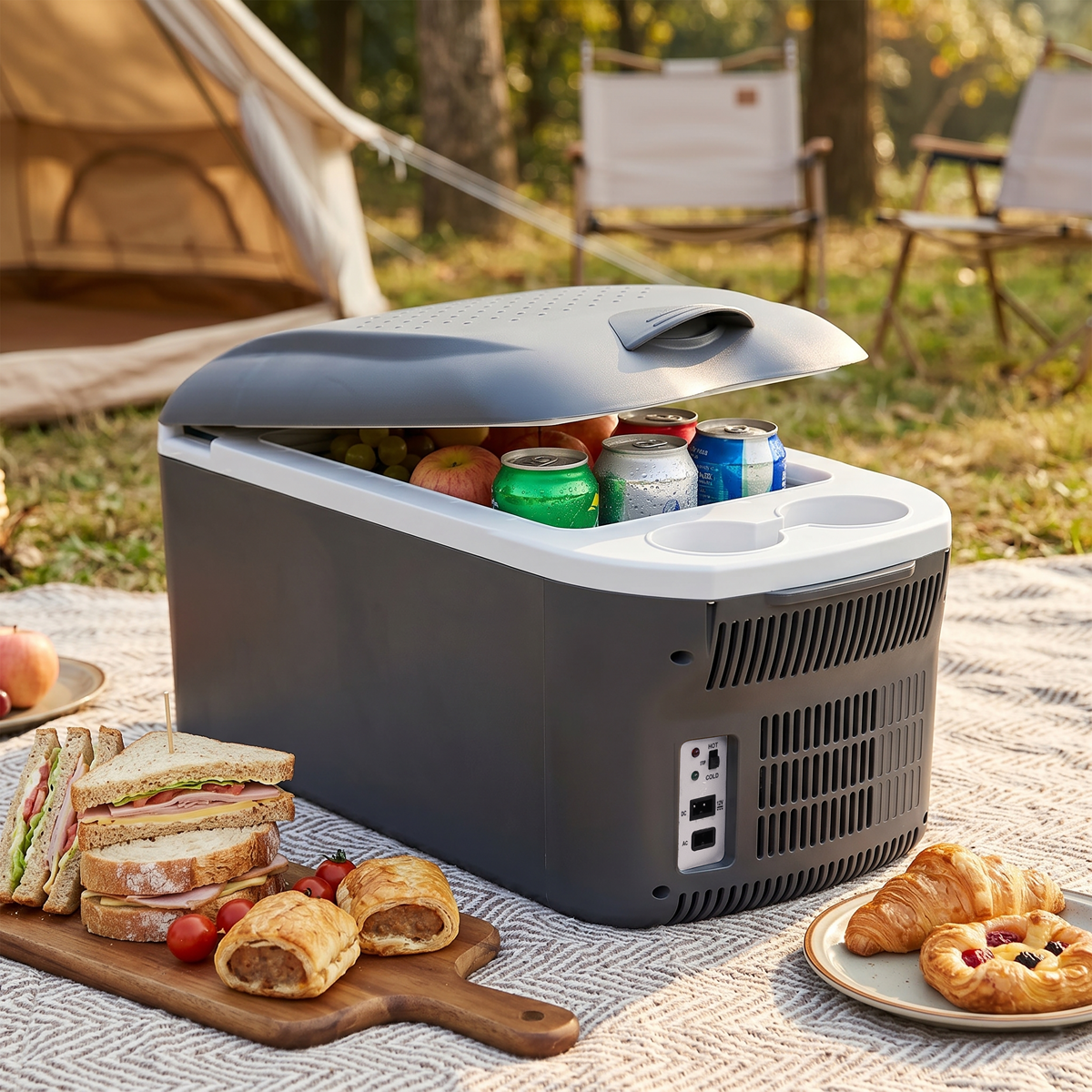 16L Portable Cool Box 12V/230V DL167
