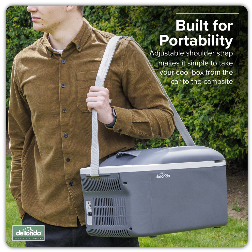 16L Portable Cool Box 12V/230V DL167