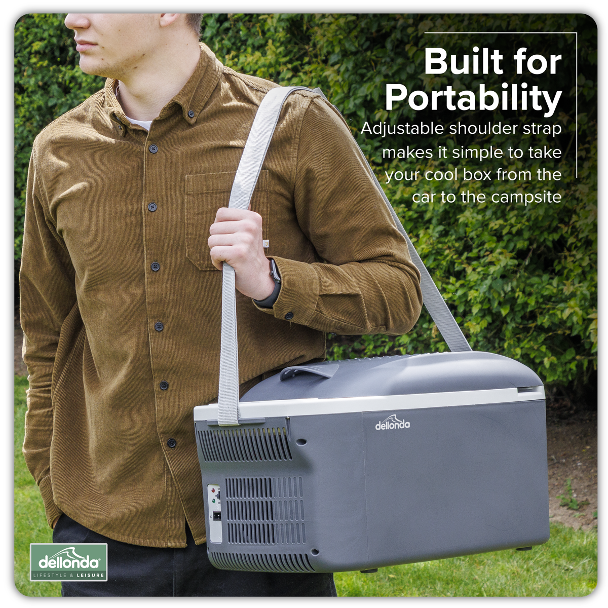 16L Portable Cool Box 12V/230V DL167