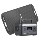 Portable Power Station 300W & ETFE Foldable Solar Panel 110W DL178