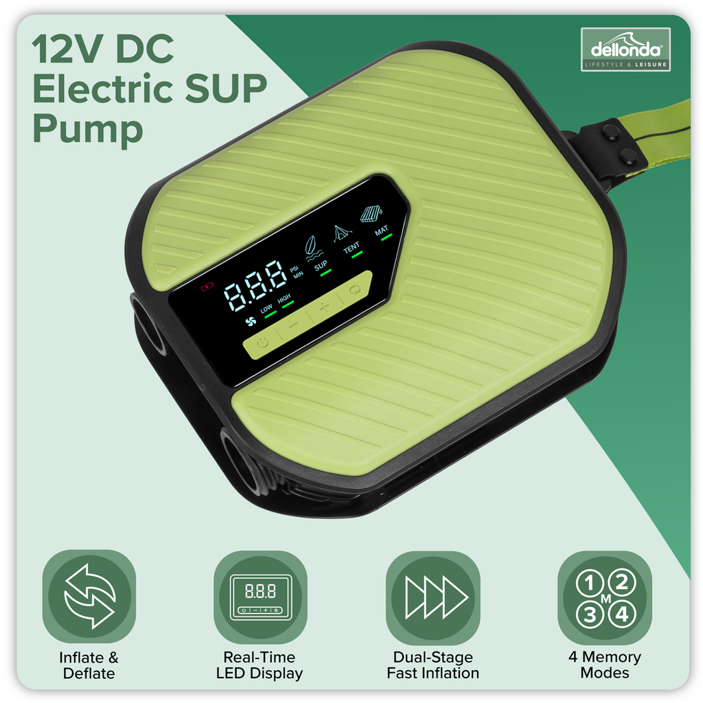 Rechargeable & 12V DC Electric SUP Pump DL185