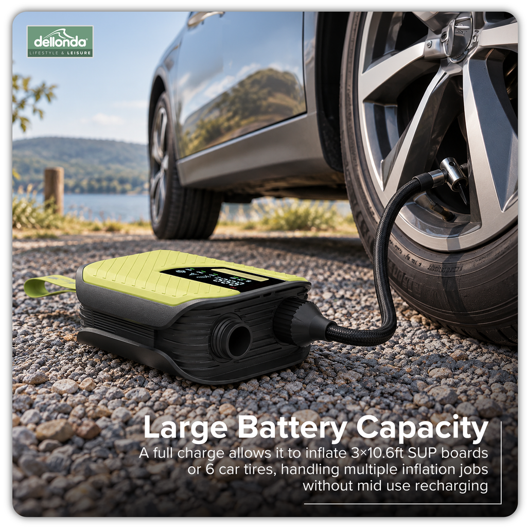 Rechargeable & 12V DC Electric SUP Pump DL185