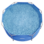 Steel Frame Round Swimming Pool & Filter Pump 10ft - Blue DL19