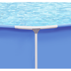 Steel Frame Round Swimming Pool with Filter Pump 12ft - Blue DL20