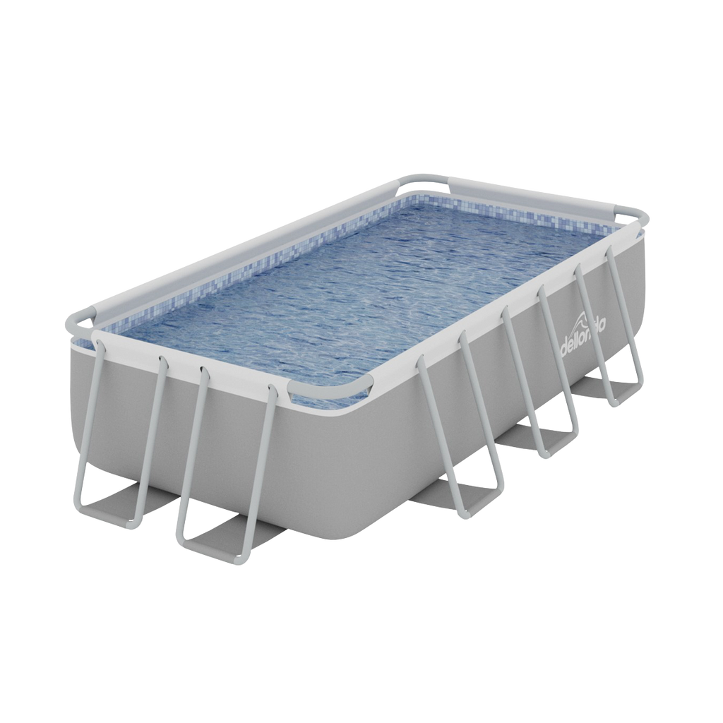 Deluxe Steel Frame Swimming Pool with Filter Pump 13ft DL21